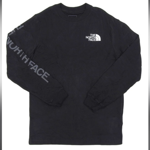 NWT Mens The North Face Long Sleeve - Black - Picture 1 of 9